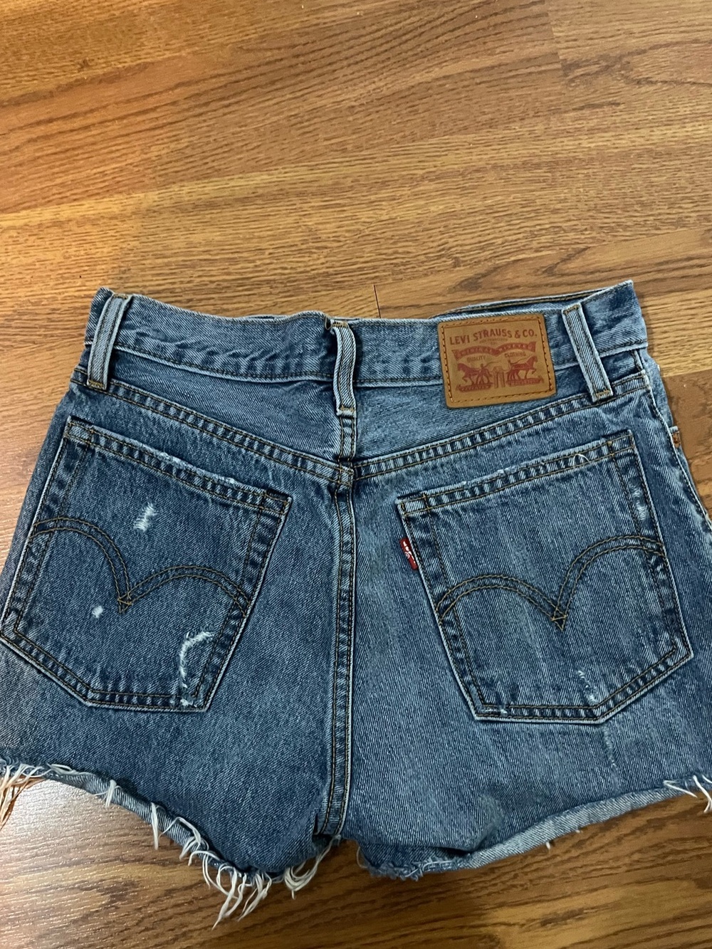 Levi Wedgie Shorts Highrise